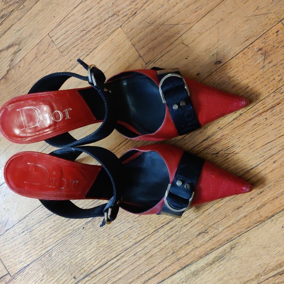 Red Dior shoe - Picture 3 of 6